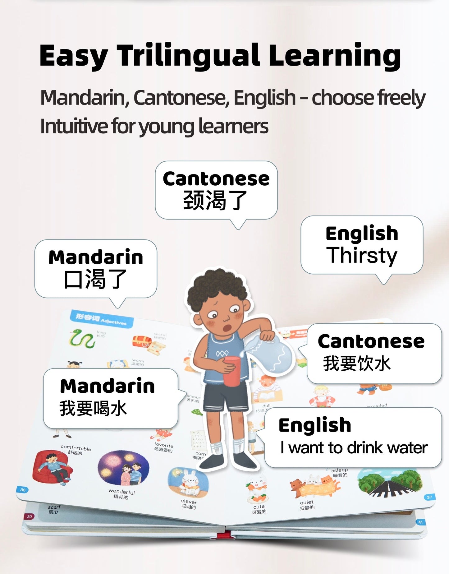 PONY ABC Bilingual Talking Pen — Learn Cantonese, Mandarin & English in a Fun, Interactive Way!