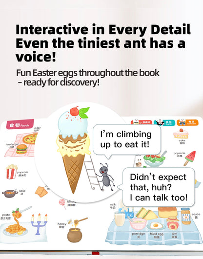 Cantonese Trilingual Talking Pen | PONY ABC English Mandarin | Educational Gift 3+