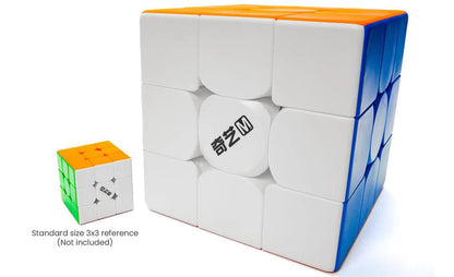 Giant Speed Cube 3x3x3 Puzzle Toys, Qiyi 18CM Big 3x3 Speed Cube stickerless Puzzle Super Large Birthday Christmas Stocking Stuffers Gift for Kids Adults
