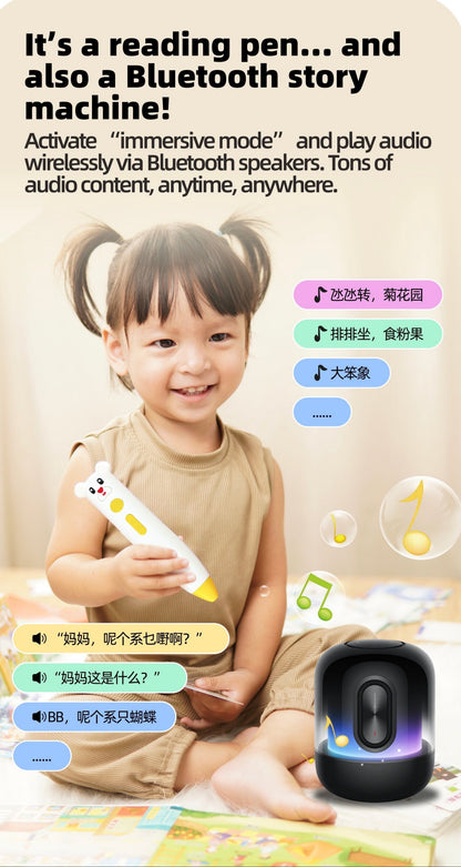 Cantonese Trilingual Talking Pen | PONY ABC English Mandarin | Educational Gift 3+